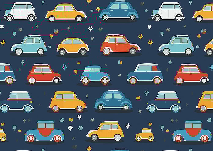 Roadtrip, Admiral - Motorised Roman Blind - Image 7